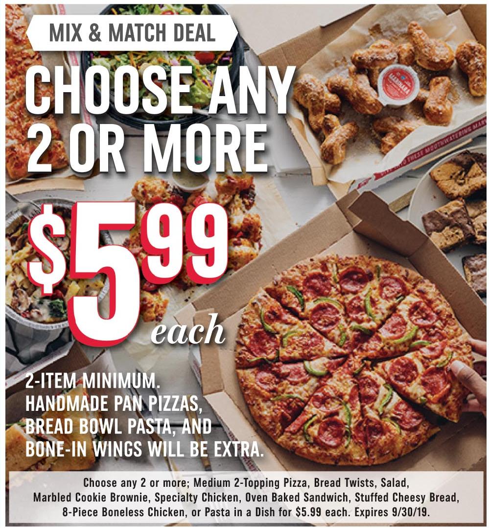 Domino's Pizza Coupons & Deals | Save at ValueNews.com