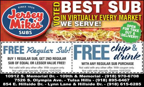 Jersey Mike's Subs Coupons & Deals Save at