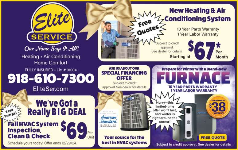 Elite Service December 2024 Value News display ad image