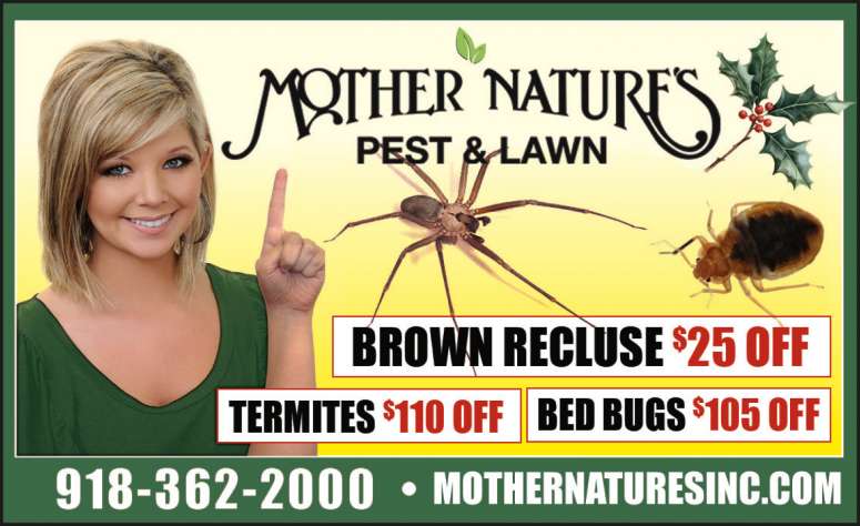 Mother Nature's Pest Control & Lawn Care December 2024 Value News display ad image