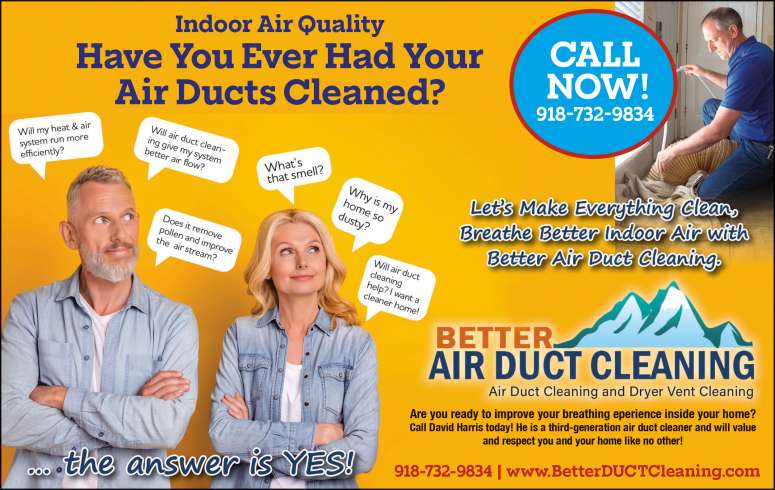 Better Air Duct Cleaning July 2024 Value News display ad image