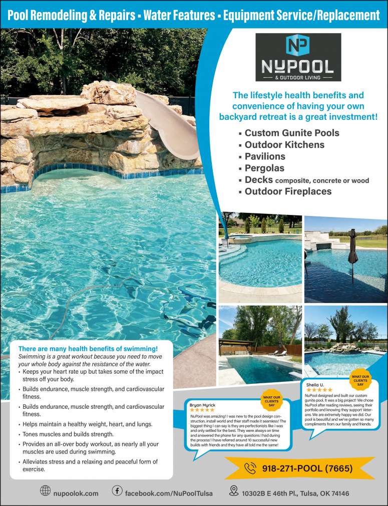 NuPool & Outdoor Living July 2024 Value News display ad image