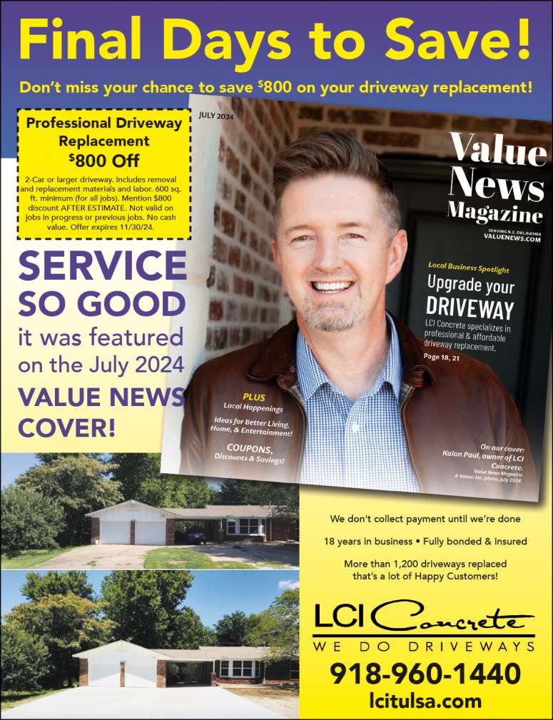 LCI Concrete November 2024 Value News display ad image