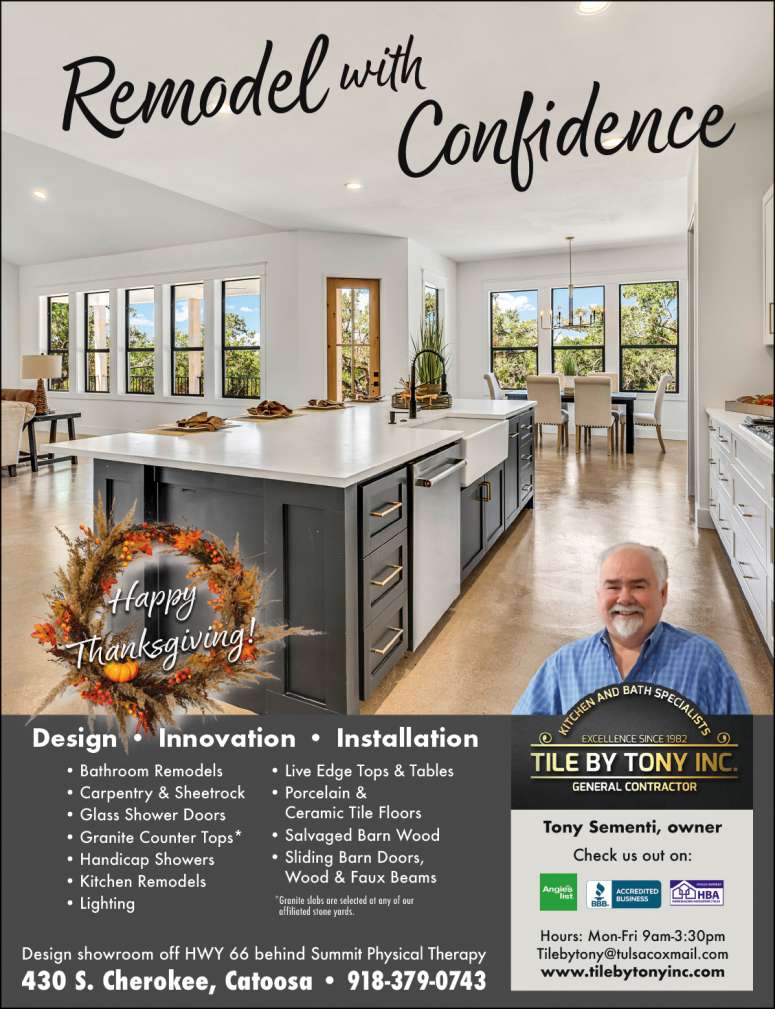 Tile by Tony Inc. November 2024 Value News display ad image