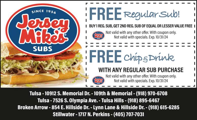 Jersey Mike's Subs September 2024 Value News display ad image