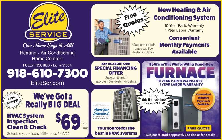 Elite Service February 2025 Value News display ad image