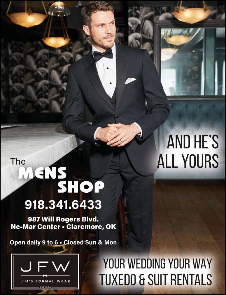 The Mens Shop February 2025 Value News display ad image