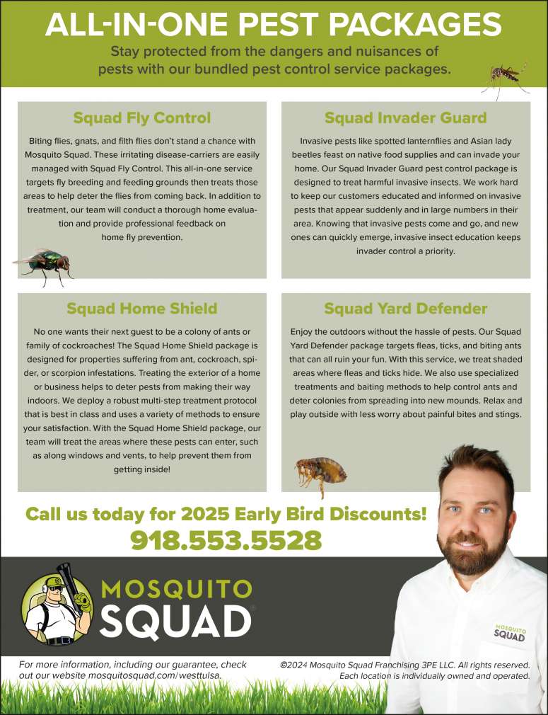 Mosquito Squad January 2025 Value News display ad image