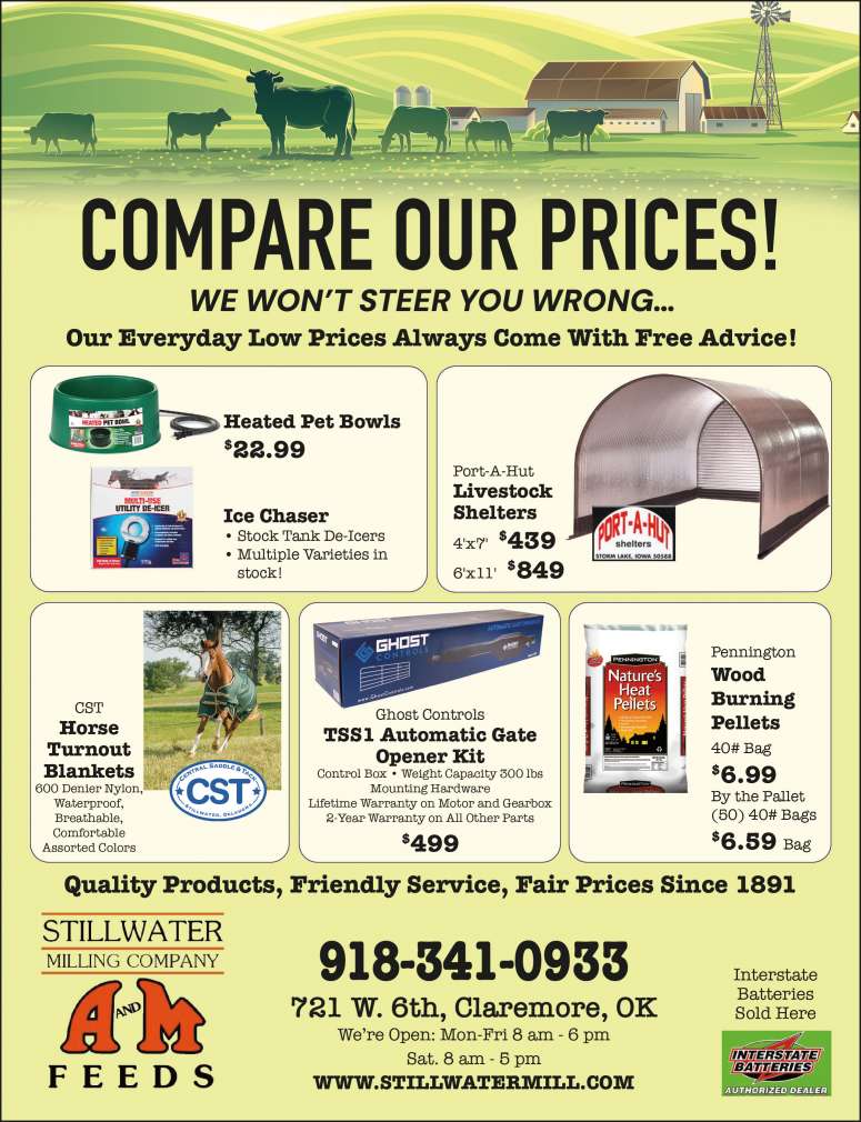 Stillwater Milling Co. January 2025 Value News display ad image