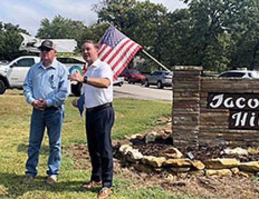 Cox Fiber now available in parts of rural Rogers County. Photo courtesy of Rogers County Courthouse.