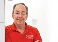 Kent Cantor, owner of Grout Care of Tulsa.  Value News & Values, Inc. photo, January 2025.