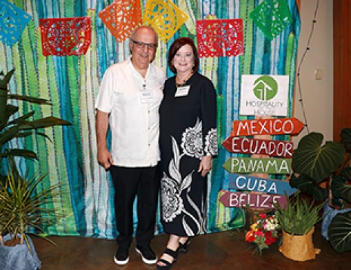 Event Chairs Dr. Jorge and Gloria Gonzalez.
Photo courtesy of Hospitality House of Tulsa.