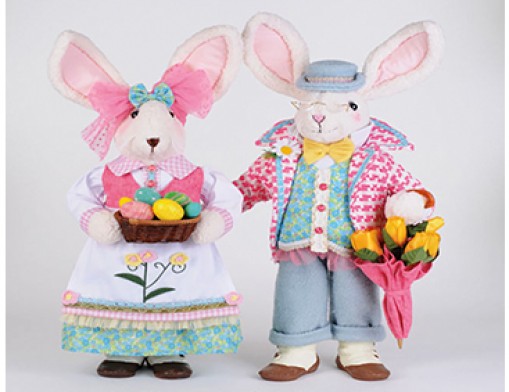 Charlotte Girl Bunny & Strolling Bunny. Photo courtesy of G & T International.