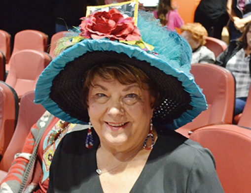 Sharon Moody, 2023 Hat’s Off to Will contest winner.  
Photo courtesy of Indian Women’s Pocahontas Club.