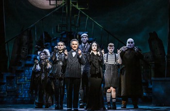 The Addams Family. Photo credit: Pamela Raith Photography. Photo courtesy of ARTS OK & Broken Arrow Performing Arts Center.