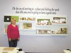 Simply Scrapbooks owner Terri Musser.