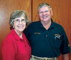 Karen and Jim Dagg, members of Commemorative Air Force’s Spirit of Tulsa Squadron, are actively involved with coordinating Wings Over Tulsa and the WWII-style swing hangar dance.