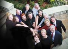 The REALTORS® of OklaHomes Realty (clockwise from left): Teresa Collins,
Toni Fuson, Jim Courtney, Rose Ann McCaw-Ransom, Founding Partner Allen Stout, Cindy Ryan, Edd McGehee, Judy Cutsinger, Founding Partner Nell Clark, Bob Cutsinger, Tia Stout, Chris Peterson, Kathy Geyer, and Angela Doyle.