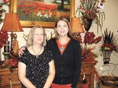 Heather Dillard, along with her mom Karen Ray, offers gift items galore at Heather’s Flowers &amp; Gifts in Owasso.